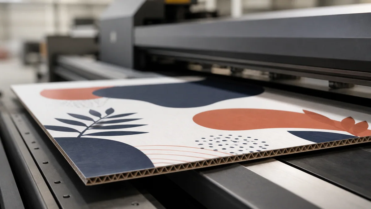 Digital corrugated packaging applications