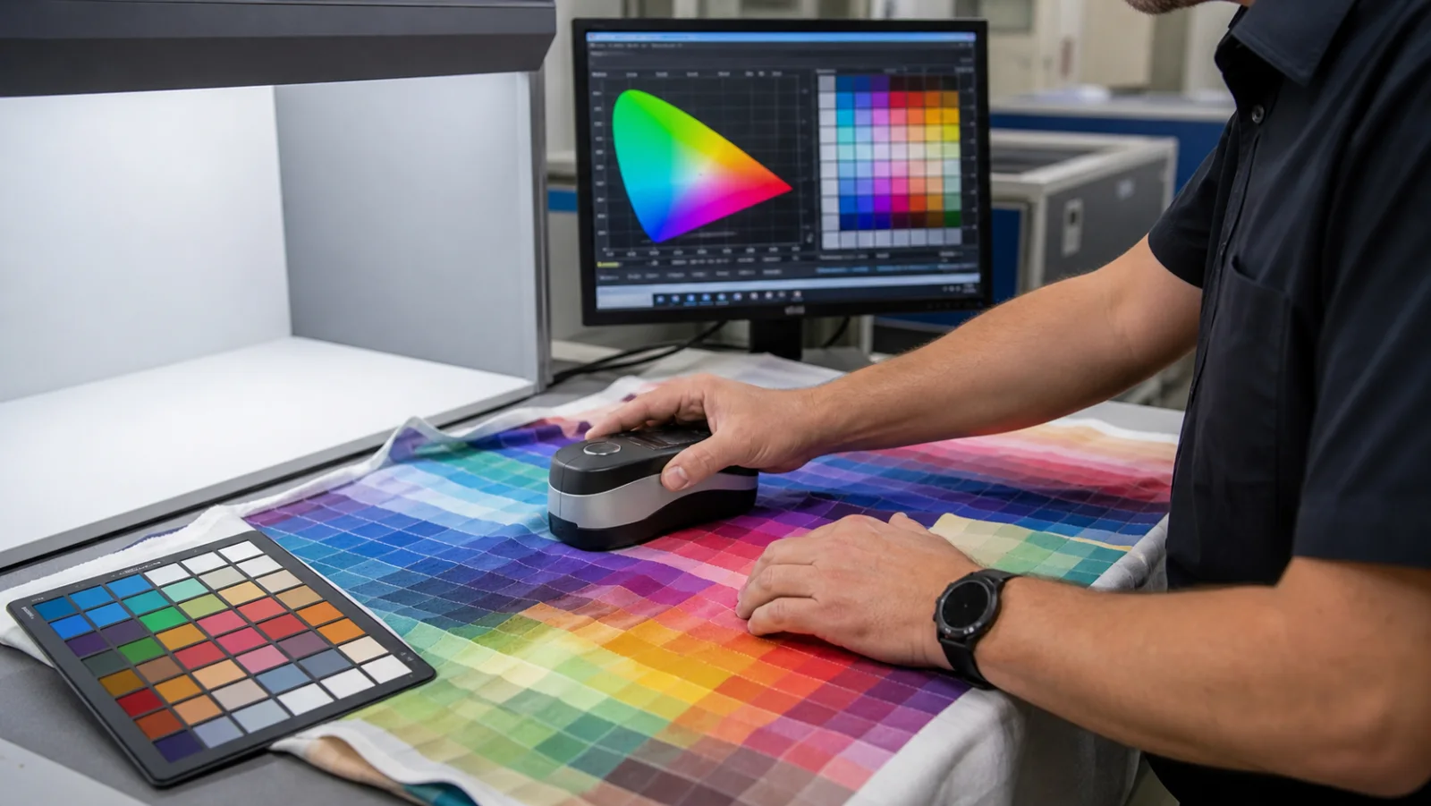 Colour management and production preparation