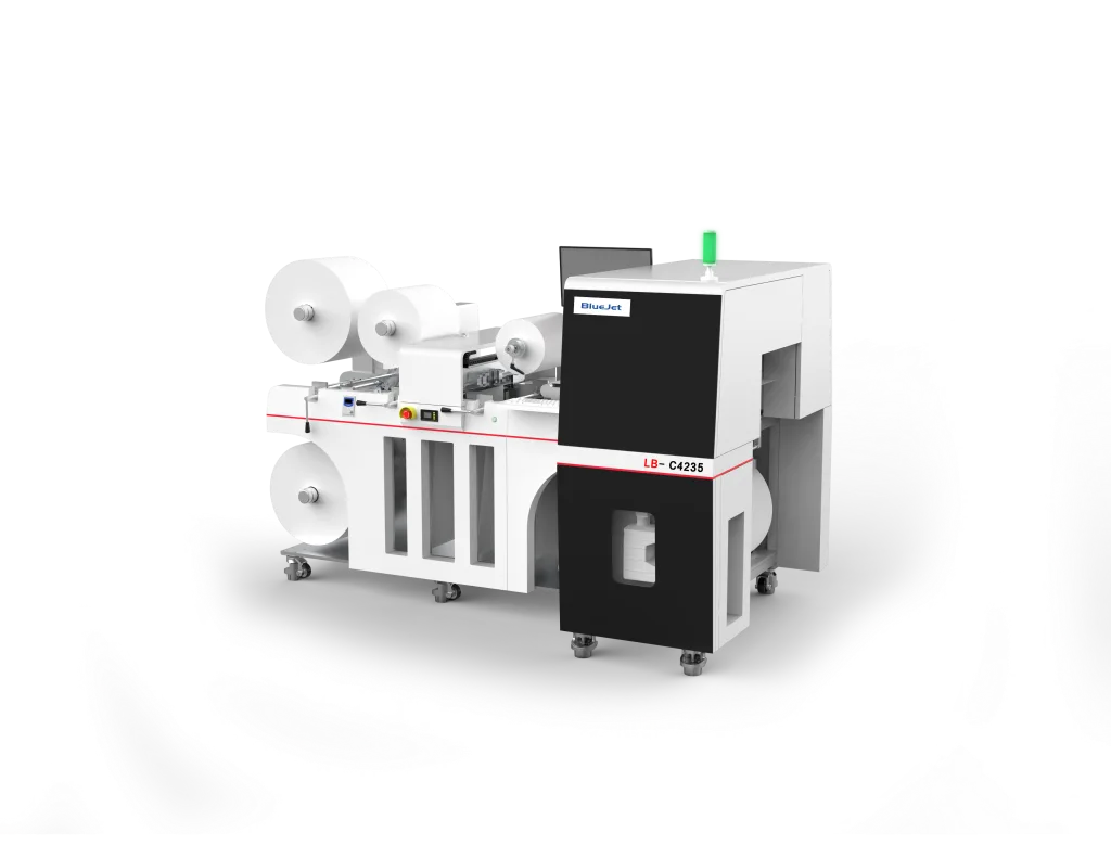 BlueJet LB-C4235 digital label printing system